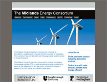 Tablet Screenshot of midlandsenergyconsortium.ac.uk